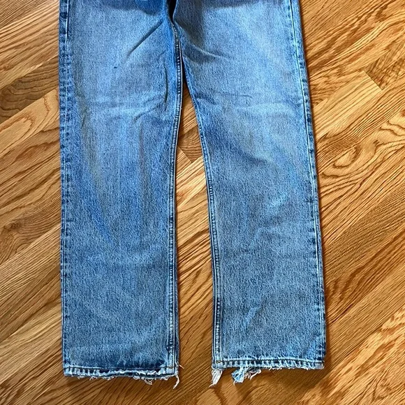 NWT AGolde 90s Pinch High Rise Straight Jeans Size 30 - Picture 14 of 16